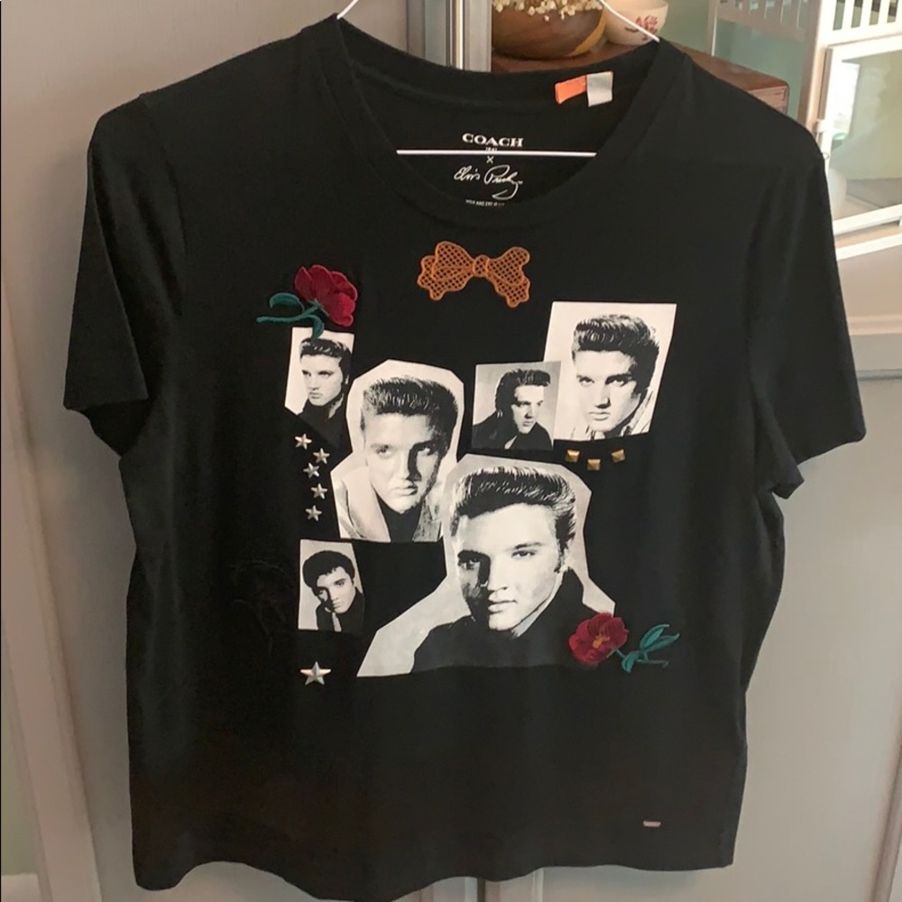 Coach Elvis tee shirt.